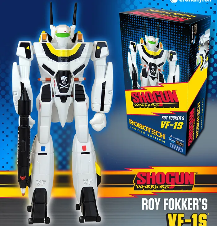 Roy Fokker's VF-1S Shogun Warriors Limited Edition | Robotech | Toynami
