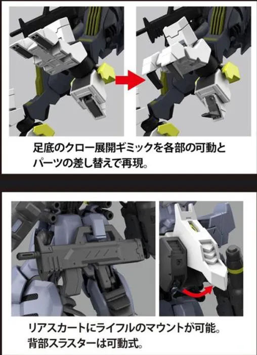 Asmoday 1/144 Scale High Grade Model Kit | Mobile Suit Gundam: Iron-Blooded Orphans Urdr Hunt | Bandai Spirits