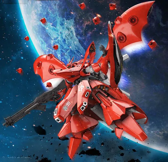 240 Nightingale 1/144 Scale HGUC Model Kit | Mobile Suit Gundam: Char's Counterattack - Beltorchika's Children | Bandai Spirits