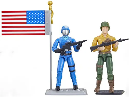 Cobra Commander and Duke 3.75-Inch Scale Exclusive Two-Pack | G.I. Joe Retro Collection
