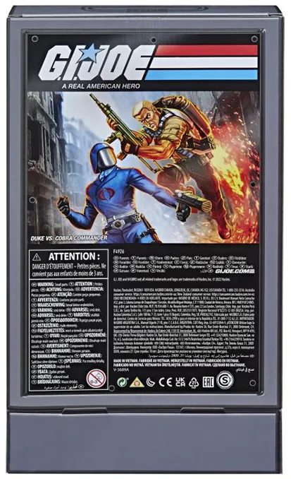 Cobra Commander and Duke 3.75-Inch Scale Exclusive Two-Pack | G.I. Joe Retro Collection