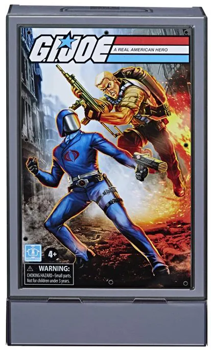 Cobra Commander and Duke 3.75-Inch Scale Exclusive Two-Pack | G.I. Joe Retro Collection