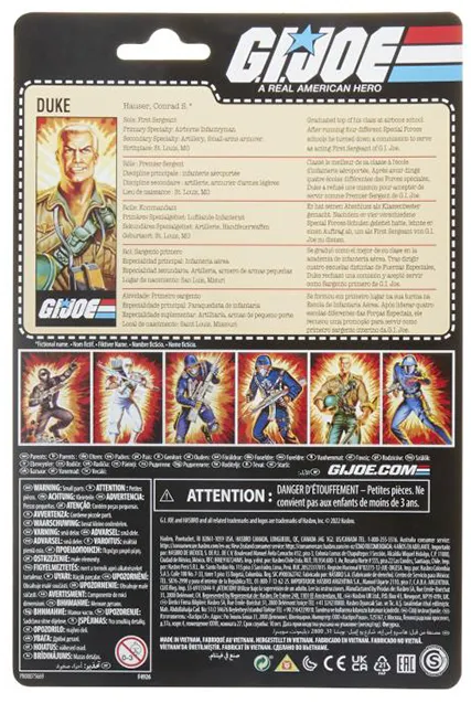 Cobra Commander and Duke 3.75-Inch Scale Exclusive Two-Pack | G.I. Joe Retro Collection