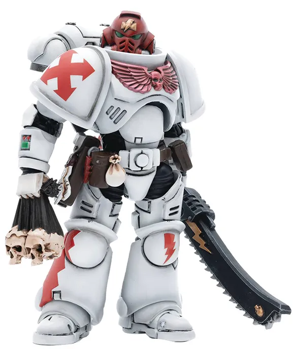 White Scars Assault Intercessor Sergeant Tsendbaatar 1/18 Scale | Warhammer 40K | Joy Toy