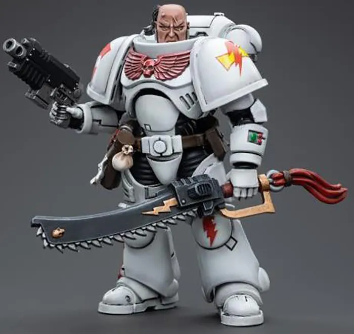 White Scars Assault Intercessor Sergeant Tsendbaatar 1/18 Scale | Warhammer 40K | Joy Toy