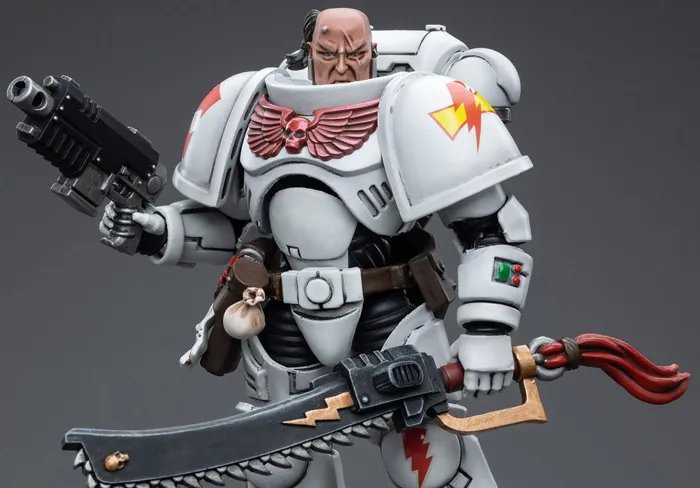 White Scars Assault Intercessor Sergeant Tsendbaatar 1/18 Scale | Warhammer 40K | Joy Toy