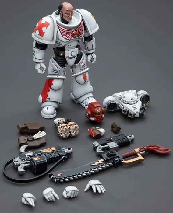 White Scars Assault Intercessor Sergeant Tsendbaatar 1/18 Scale | Warhammer 40K | Joy Toy