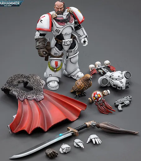 White Scars Captain Kor'sarro Khan 1/18 Scale | Warhammer 40K | Joy Toy