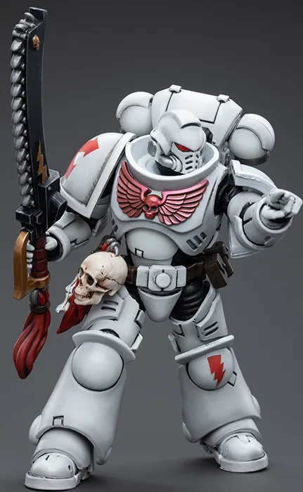 White Scars Assault Intercessor Brother Batjargal 1/18 Scale | Warhammer 40K | Joy Toy