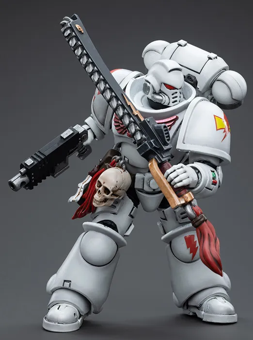 White Scars Assault Intercessor Brother Batjargal 1/18 Scale | Warhammer 40K | Joy Toy