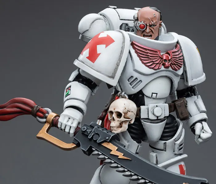 White Scars Assault Intercessor Brother Batjargal 1/18 Scale | Warhammer 40K | Joy Toy