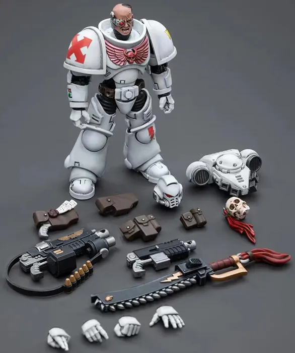 White Scars Assault Intercessor Brother Batjargal 1/18 Scale | Warhammer 40K | Joy Toy