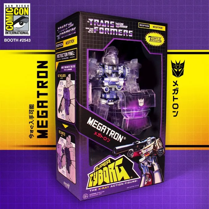 Transformers G1 X-Ray Super Cyborg Megatron