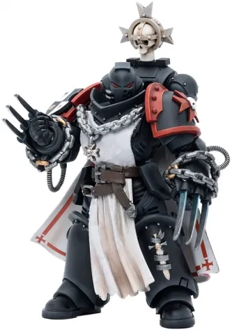 Black Templars Primaris Sword Brethren Alberic 1/18 Scale | Warhammer 40K | Joy Toy
