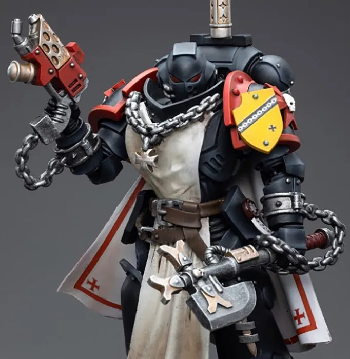 Black Templars Primaris Sword Brethren Granbertus 1/18 Scale | Warhammer 40K | Joy Toy 