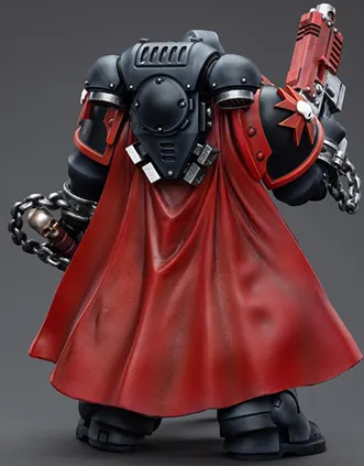 Black Templars Primaris Sword Brethren Harmund 1/18 Scale | Warhammer 40K | Joy Toy 