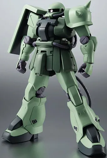 MS-06F-2 Zaku II F-2 Type A.N.I.M.E. Version Robot Spirits | Mobile Suit Gundam 0083: Stardust Memory | Bandai Spirits