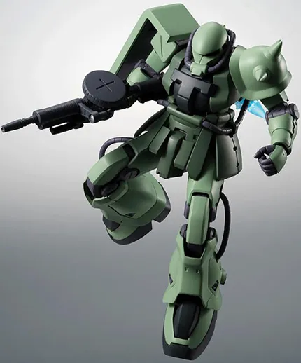 MS-06F-2 Zaku II F-2 Type A.N.I.M.E. Version Robot Spirits | Mobile Suit Gundam 0083: Stardust Memory | Bandai Spirits
