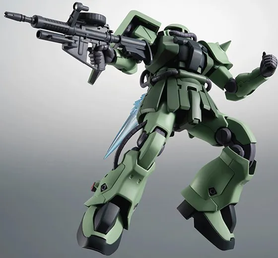 MS-06F-2 Zaku II F-2 Type A.N.I.M.E. Version Robot Spirits | Mobile Suit Gundam 0083: Stardust Memory | Bandai Spirits