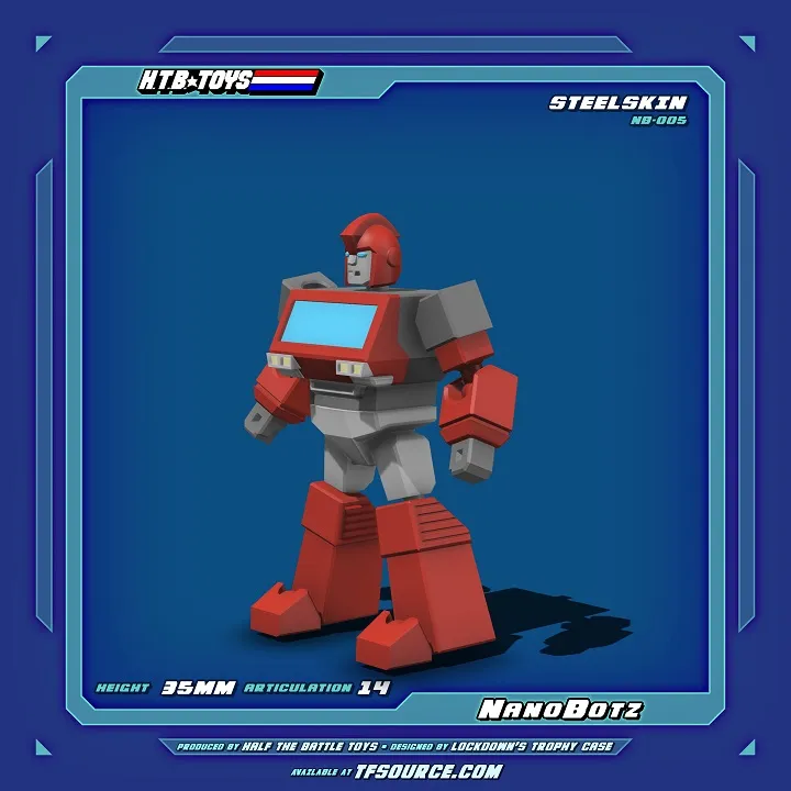 NB-005 Steelskin NanoBotz | HTB Toys