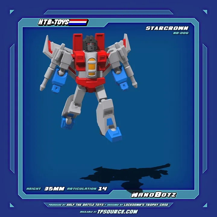 NB-006 Starscrown NanoBotz | HTB Toys