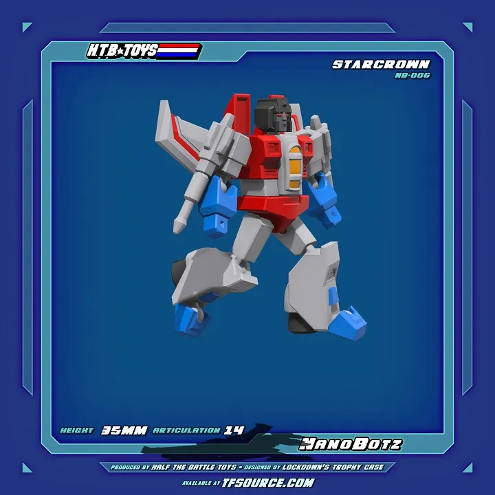 NB-006 Starscrown NanoBotz | HTB Toys