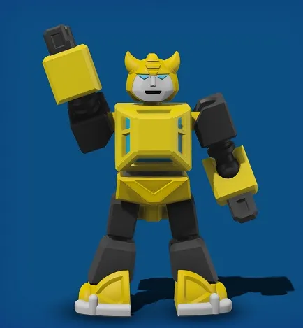 NB-003 Little Yellow NanoBotz | HTB Toys