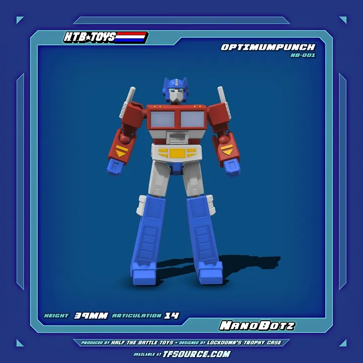 NB-001 Optimum Punch NanoBotz | HTB Toys