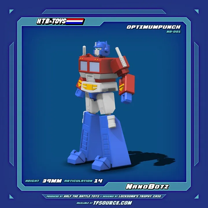 NB-001 Optimum Punch NanoBotz | HTB Toys
