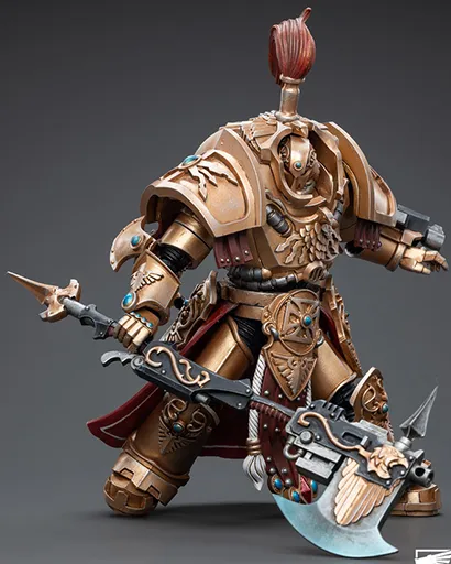 Adeptus Custodes Allarus Custodian Osyr Archimaxes 1/18 Scale | Warhammer 40K | Joy Toy 