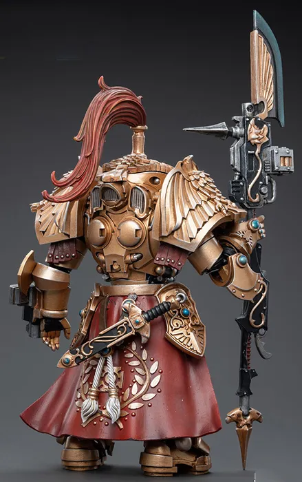 Adeptus Custodes Shield-Captain in Allarus Terminator Armour Hydon Seronis 1/18 Scale | Warhammer 40K | Joy Toy