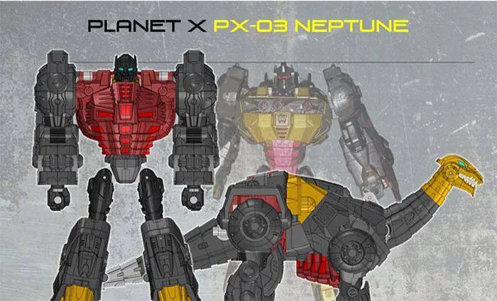 PX-03 Neptune Metallic Version | Planet X