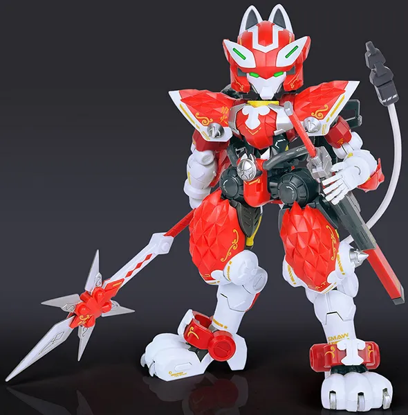 Maneuver Armored Walker C.A.T.-03 Robbery Fire Model Kit | XiaoT Iron Roars