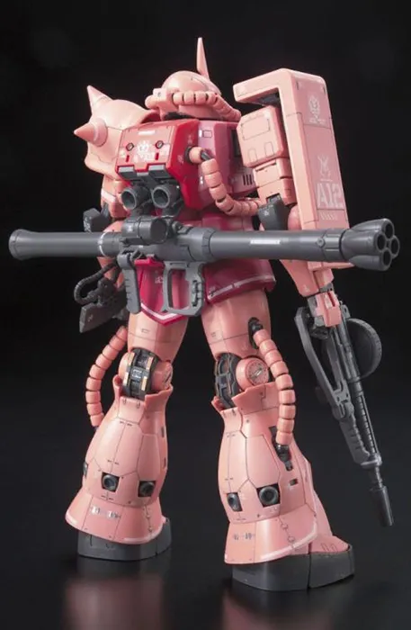 MS-06S Char's Zaku II Real Grade 1:144 Scale Model Kit | Mobile Suit Gundam II: Soldiers of Sorrow | Bandai Spirits