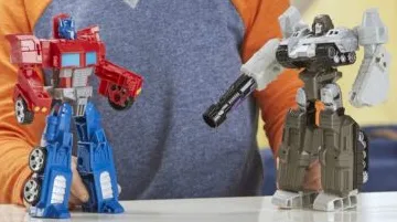 Heroes and Villains Optimus Prime and Megatron 2-Pack | Transformers: More than Meets the Eye