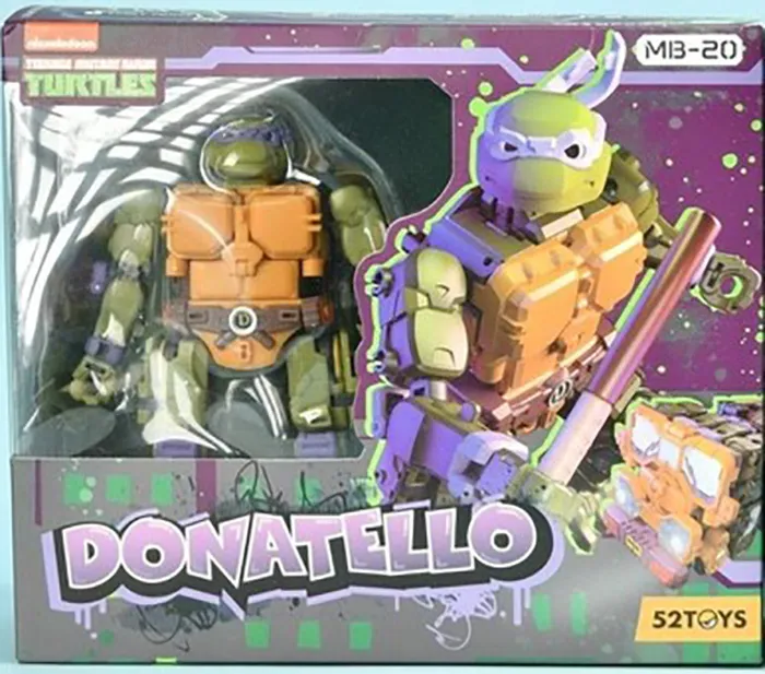 MB-20 Donatello | Teenage Mutant Ninja Turtles | 52 Toys MegaBOX