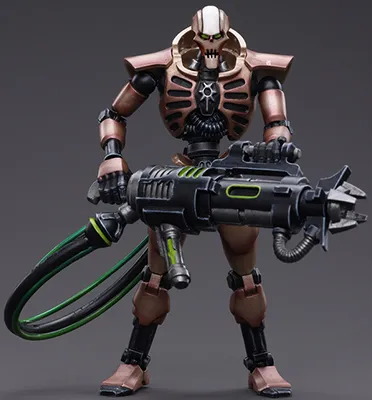 Necrons Szarekhan Dynasty Immortal with Tesla Carbine Set of 2 1/18 Scale | Warhammer 40K | Joy Toy
