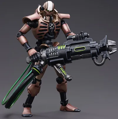 Necrons Szarekhan Dynasty Immortal with Tesla Carbine Set of 2 1/18 Scale | Warhammer 40K | Joy Toy