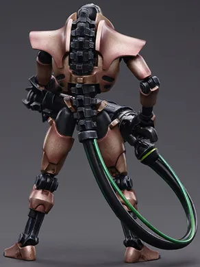 Necrons Szarekhan Dynasty Immortal with Tesla Carbine Set of 2 1/18 Scale | Warhammer 40K | Joy Toy