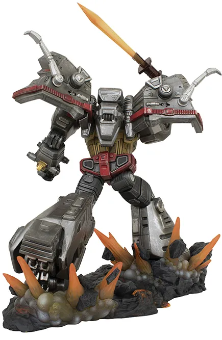 Grimlock Deluxe Gallery Diorama | Transformers | Diamond Select Toys