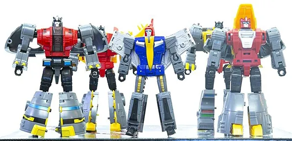 Team Dinosaur Christmas Edition Set of 5 | Mech Fans Toys