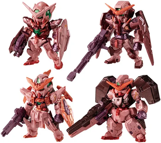 Trans-Am Set of 4 | Mobile Suit Gundam 00 | Gundam FW Gundam Converge: Core