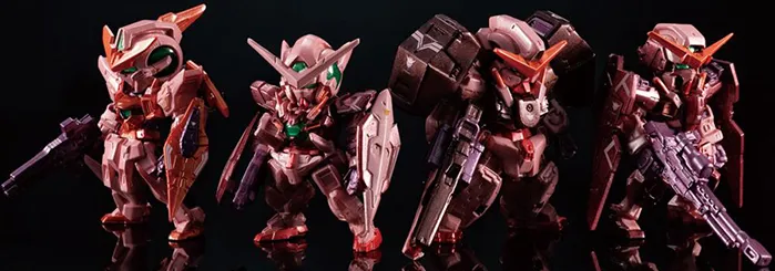 Trans-Am Set of 4 | Mobile Suit Gundam 00 | Gundam FW Gundam Converge: Core
