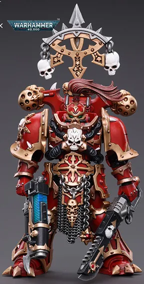 Chaos Space Marines Crimson Slaughter Brother Karvult 1/18 Scale | Warhammer 40K | Joy Toy 