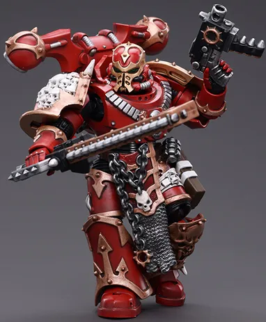 Chaos Space Marines Crimson Slaughter Brother Maganar 1/18 Scale | Warhammer 40K | Joy Toy 