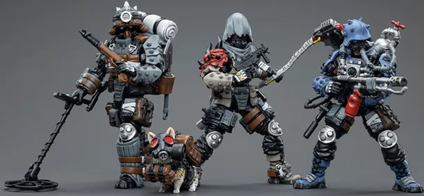 Simeon and Spud 1/18 Scale | Joy Toy Battle for the Stars Wasteland Scavengers