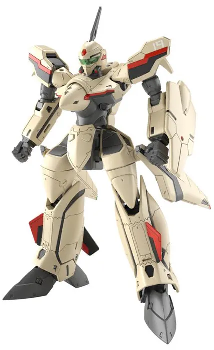 YF-19 Isamu Daison Machine High Grade 1/100 Scale Model Kit | Macross Plus | Bandai Spirits