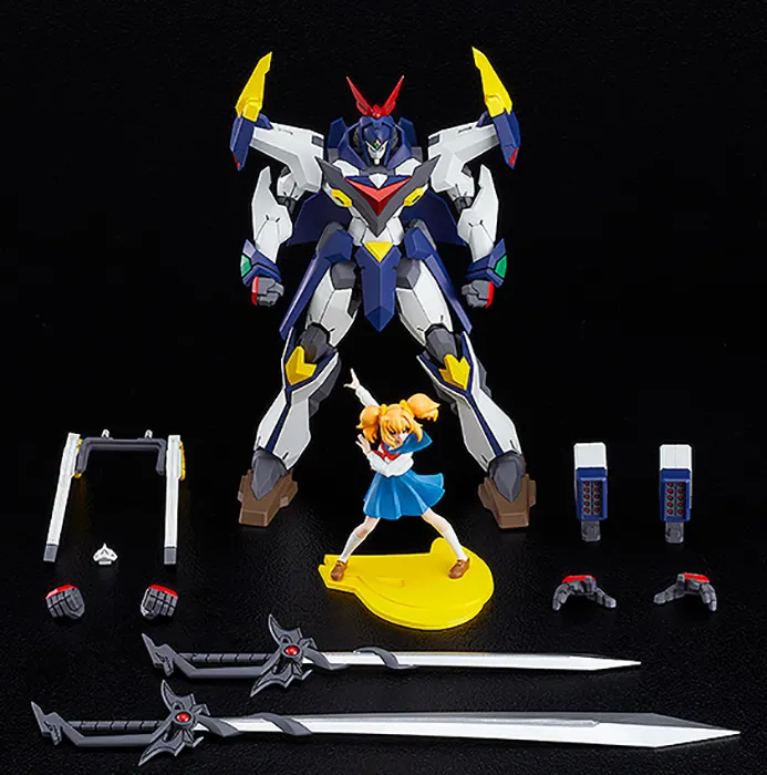 Biggus McHugeGuy Combination Great Bari Bari Team Epic Model Kit MODEROID | Pop Team Epic Season 2 | Good Smile Company