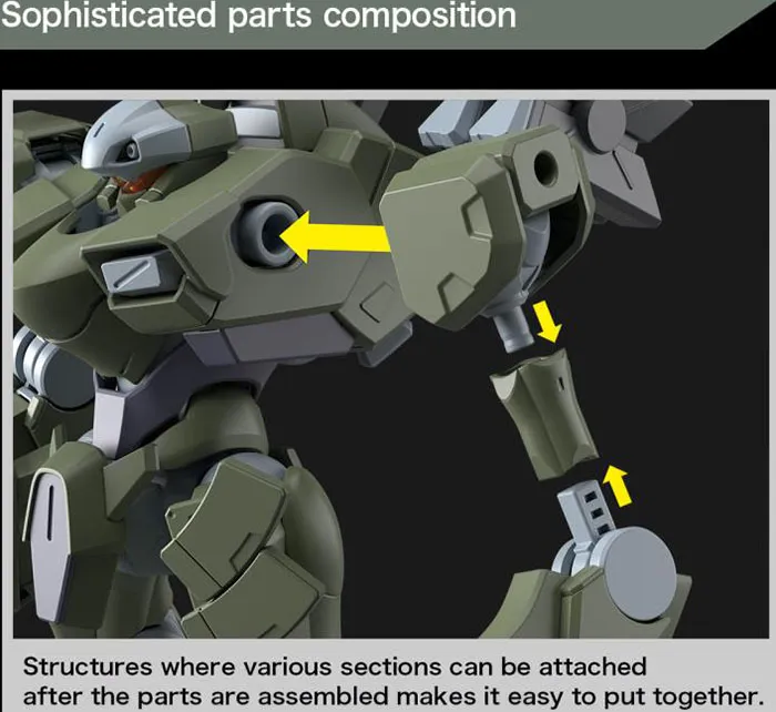 Zowort Heavy 1/144 Scale High Grade Model Kit | Mobile Suit Gundam: The Witch from Mercury | Bandai Spirits