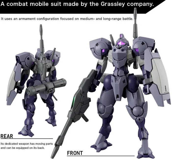 Heindree Sturm 1/144 Scale High Grade Model Kit | Mobile Suit Gundam: The Witch from Mercury | Bandai Spirits